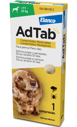 AdTab Cão 11 - 22 kg | 450 mg
