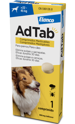 AdTab Cão 22 - 45 kg | 900 mg