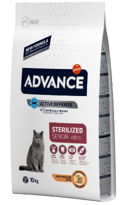 Advance Cat Sterilized Senior +10 | Chicken & Barley