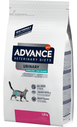 Ração Veterinária para Gatos Advance Vet Cat Urinary Sterilized Low Calorie Ração Veterinária para Gatos Advance Vet Cat Urinary Sterilized Low Calorie
