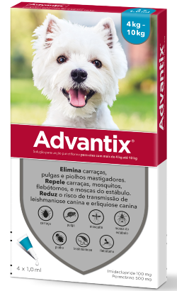 Advantix 100 Cão  4 - 10 Kg