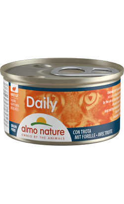 Almo Nature Cat Daily Diced with Trout | Wet (Lata)