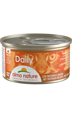 Almo Nature Cat Daily Diced with Turkey and Duck | Wet (Lata)