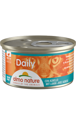 Almo Nature Cat Daily Mousse with Lamb | Wet (Lata)