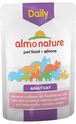 Almo Nature Cat Daily with Tuna and Salmon | Wet (Saqueta)