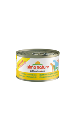 Ração húmida para Cão Almo Nature Dog Classic Home Made Chicken with Carrots and Rice | Wet (Lata) Ração húmida para Cão Almo Nature Dog Classic Home Made Chicken with Carrots and Rice | Wet (Lata) - Alimentação e Rações para Cães