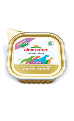 Almo Nature Dog DailyMenu Bio with Turkey | Wet (Terrina) Almo Nature Dog DailyMenu Bio with Turkey | Wet (Terrina)