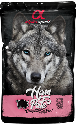 Alpha Spirit Dog Paté Presunto| Wet (Saqueta) Alpha Spirit Dog Paté Presunto| Wet (Saqueta)