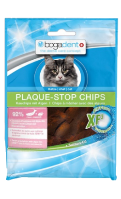 Biscoitos Bogadent Gato Plaque-Stop Chips Peixe para Gato Biscoitos Bogadent Gato Plaque-Stop Chips Peixe para Gato