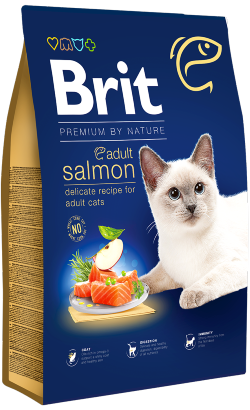 Brit Premium by Nature Cat Adult Salmon