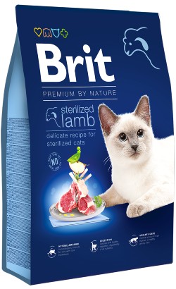 Brit Premium by Nature Cat Sterilized Lamb