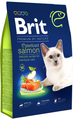 Brit Premium by Nature Cat Sterilized Salmon