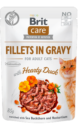 Brit Care Cat Hearty Duck in Gravy | Wet (Saqueta)