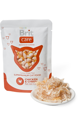 Brit Care Cat Wet | Chicken & Cheese (Saqueta) Brit Care Cat Wet | Chicken & Cheese (Saqueta)