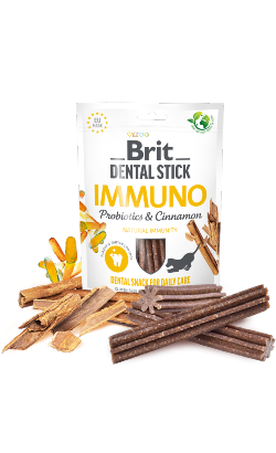 Brit Care Dental Stick with Immuno Probiotics & Cinnamon