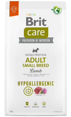 Brit Care Dog Adult Small Breed Hypoallergenic | Lamb
