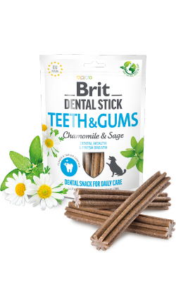 Brit Care Dog Dental Stick Teeth & Gums with Chamomile & Sage