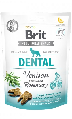 Brit Care Dog Functional Snack Dental Venison