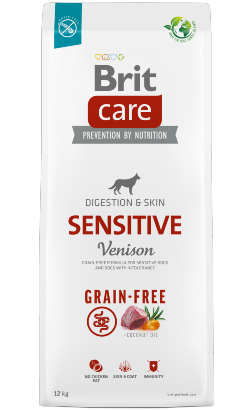 Ração para Cão Brit Care Dog Grain-free Sensitive | Venison Ração para Cão Brit Care Dog Grain-free Sensitive | Venison - Alimentação e Rações para Cães