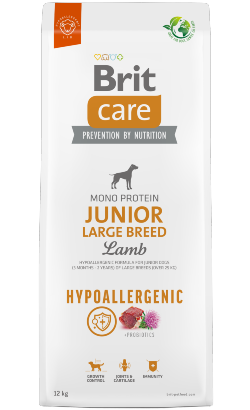 Brit Care Dog Hypoallergenic Junior Large Breed | Lamb