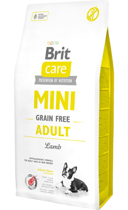 Ração para Cão Brit Care Dog Mini Adult Grain-free | Lamb Ração para Cão Brit Care Dog Mini Adult Grain-free | Lamb - Alimentação e Rações para Cães