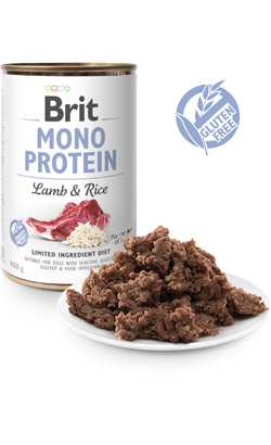 Brit Care Dog Mono Protein Lamb & Rice | Wet (Lata)