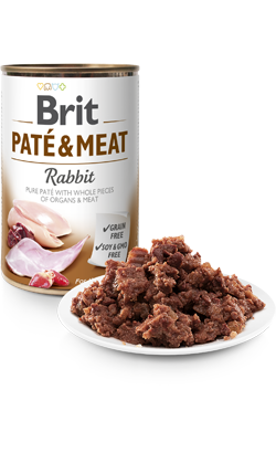 Brit Care Dog Paté & Meat Rabbit | Wet (Lata)