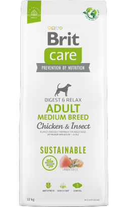 Brit Care Dog Sustainable Adult Medium Breed | Chicken & Insect