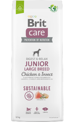 Brit Care Dog Sustainable Junior Large Breed | Chicken & Insect