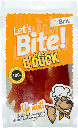 Brit Let's Bite Fillet o'Duck - Descontinuado Brit Let's Bite Fillet o'Duck - Descontinuado