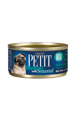 Brit Petit Canned Wet | Mackerel & Seaweed (Lata) - DESCONTINUADO Brit Petit Canned Wet | Mackerel & Seaweed (Lata) - DESCONTINUADO