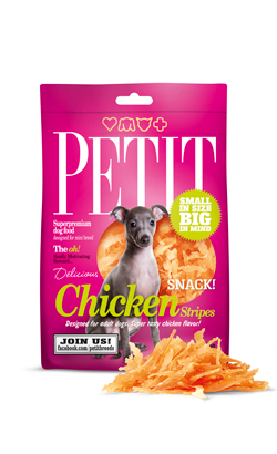 Brit Petit Delicious Snack | Chicken Stripes - DESCONTINUADO Brit Petit Delicious Snack | Chicken Stripes - DESCONTINUADO
