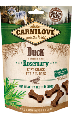 Carnilove Dog Soft Snack Duck & Rosemary