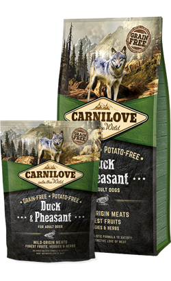 Carnilove Grain-Free Duck & Pheasant Adult Dog