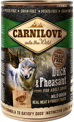 Carnilove Grain-Free Duck & Pheasant Adult Dog | Wet (Lata)