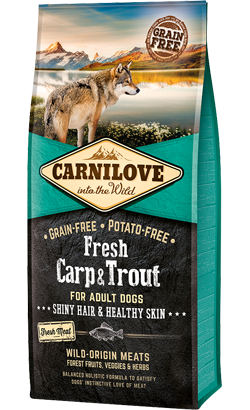 Carnilove Grain-Free Fresh Carp & Trout Adult Dog