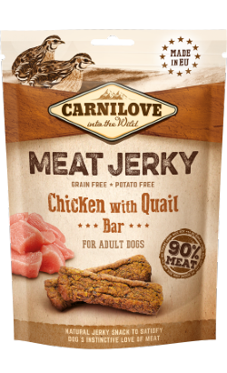 Carnilove Meat Jerky Chicken With Quail Bar