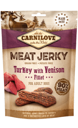 Carnilove Meat Jerky Turkey with Venisson Fillet