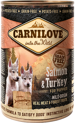 Carnilove Grain-Free Salmon & Turkey Puppies | Wet (Lata)