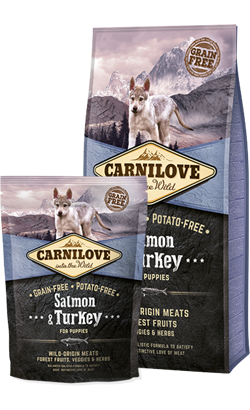 Carnilove Grain-Free Salmon & Turkey Puppy