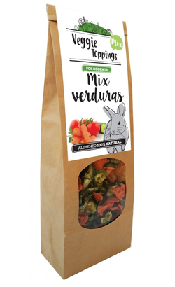 Suplemento para Roedores Cominter Veggie Toppings Mix de Verduras