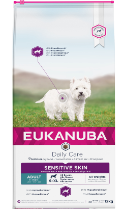 Eukanuba Adult Daily Care Sensitive Skin | Fish