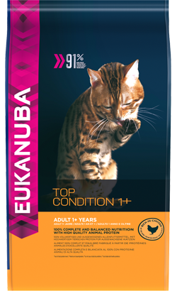 Eukanuba Cat Adult Top Condition 1+ | Chicken & Liver