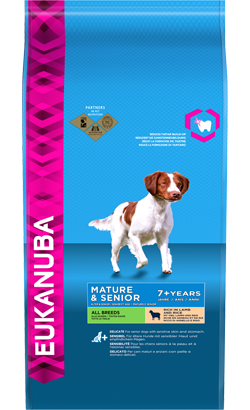 Eukanuba Mature & Sénior All Breeds | Lamb & Rice Eukanuba Mature & Sénior All Breeds | Lamb & Rice