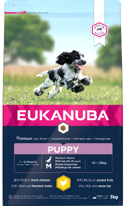 Eukanuba Puppy Medium Breed | Chicken