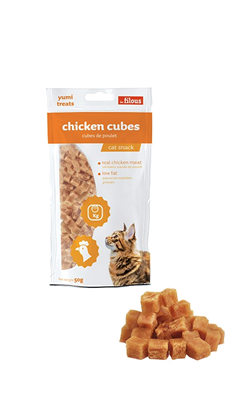 Eurosiam Cat Snack Chicken Cubes
