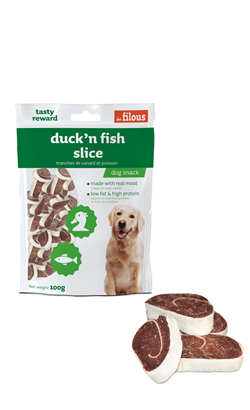 Eurosiam Dog Snack Duck & Fish Slice