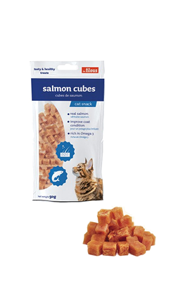 Eurosiam Cat Snack Salmon Cubes