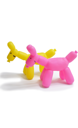 Eurosiam Vinyl Baloon Dog | Cores Sortidas