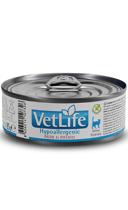 Farmina Vet Life Feline Hypoallergenic Pork & Potato | Wet Lata